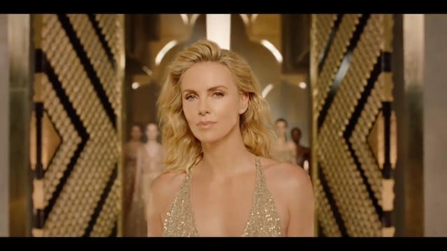 charlize theron dior commercial song