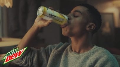 Mountain Dew:  It All Starts with a Kick