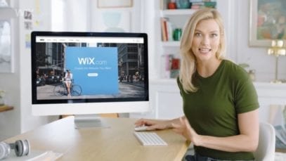 Wix: Super Bowl Commercial featuring Karlie Kloss