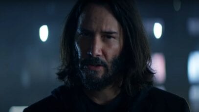 Keanu Reeves Cyberpunk 2077 commercial