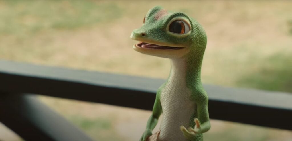 Most recent 11 GEICO ads with Gecko