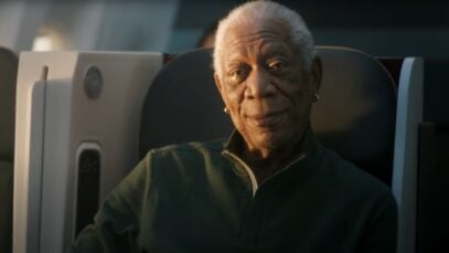 Morgan Freeman Turkish Airlines Super Bowl commercial