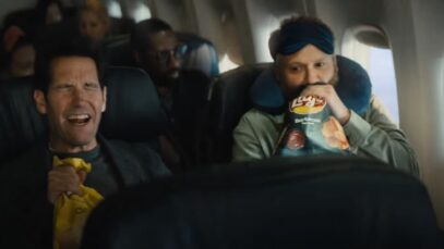 Seth Rogen lays Paul Rudd Super Bowl LVI Commercial
