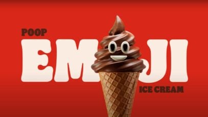 Burger King – poop emoji ice-cream