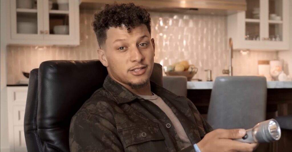 Coors Light endorsements with Patrick Mahomes