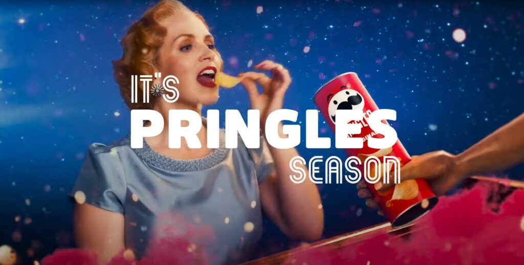 Pringles - Carol of the Bells Christmas advert