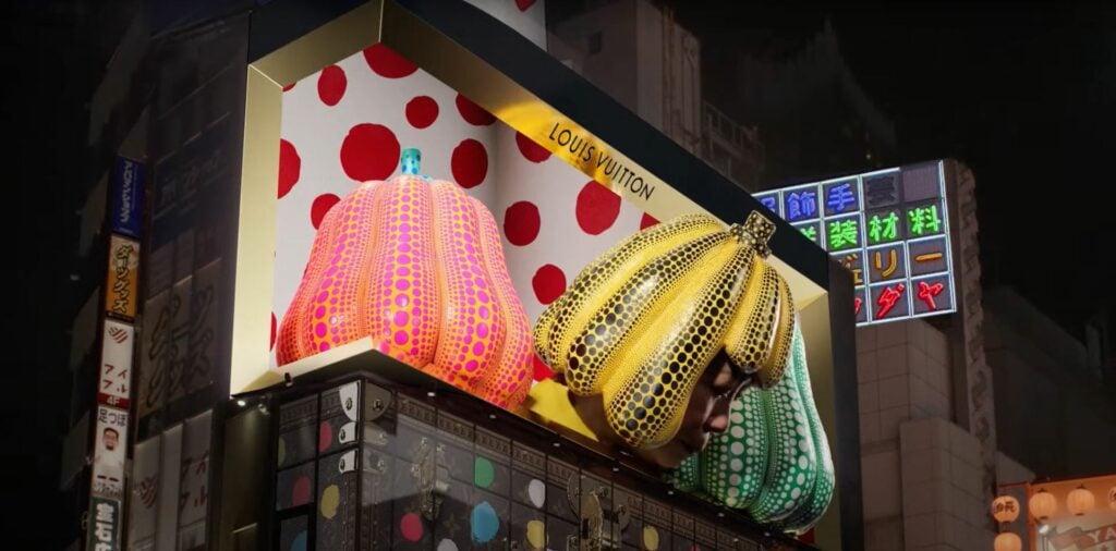 Louis Vuitton 3D Billboard in Tokyo