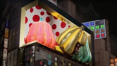 Louis Vuitton 3D Billboard in Tokyo