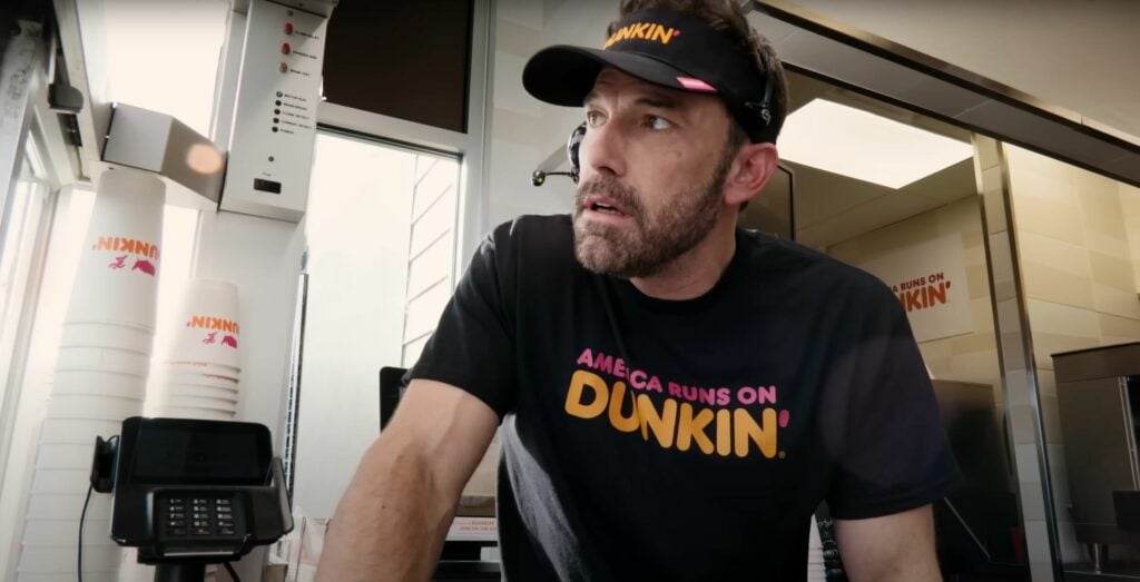 Dunkin Super Bowl commercial 2023 ft Ben Affleck
