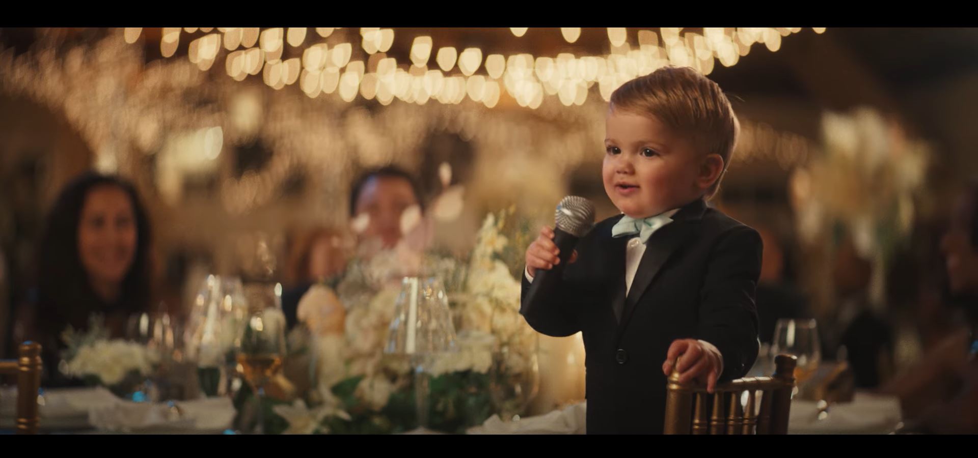 E*TRADE Super Bowl ad 2023 - Baby at Wedding