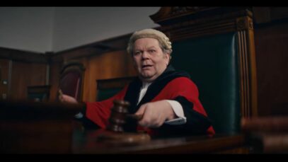 Shaken Udder TV Ad judge Courtroom