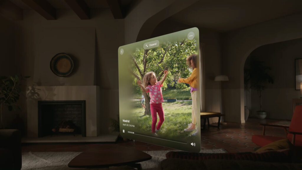 Apple Vision Pro ad