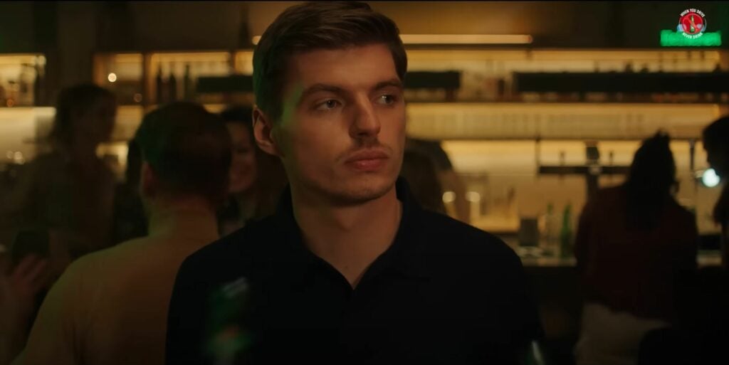 Max Verstappen stars in the Heineken ad 2023