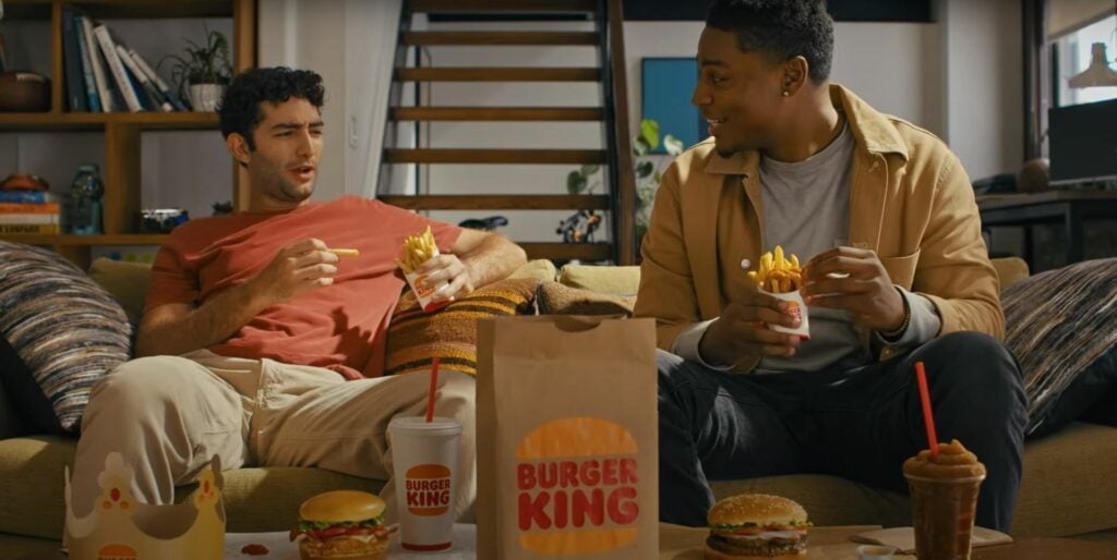 Burger King advert
