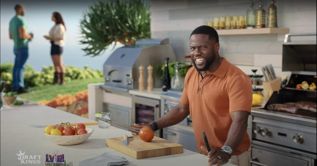 DraftKings Super Bowl 2024 Commercial ft. Kevin Hart