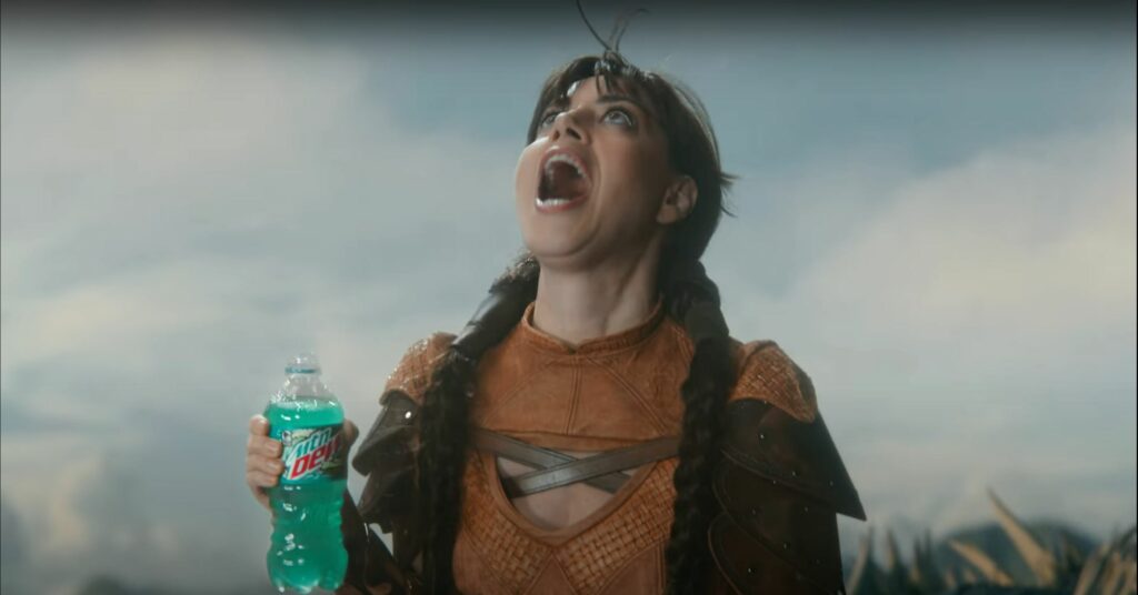 Mountain Dew Super Bowl Commercial ft Aubrey Plaza and Nick Offerman