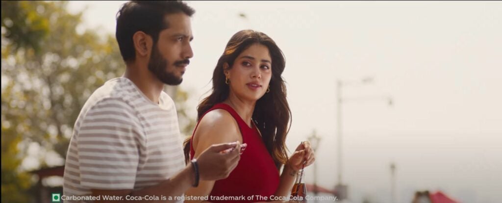 Janhvi Kapoor Coca Cola Ad 2024