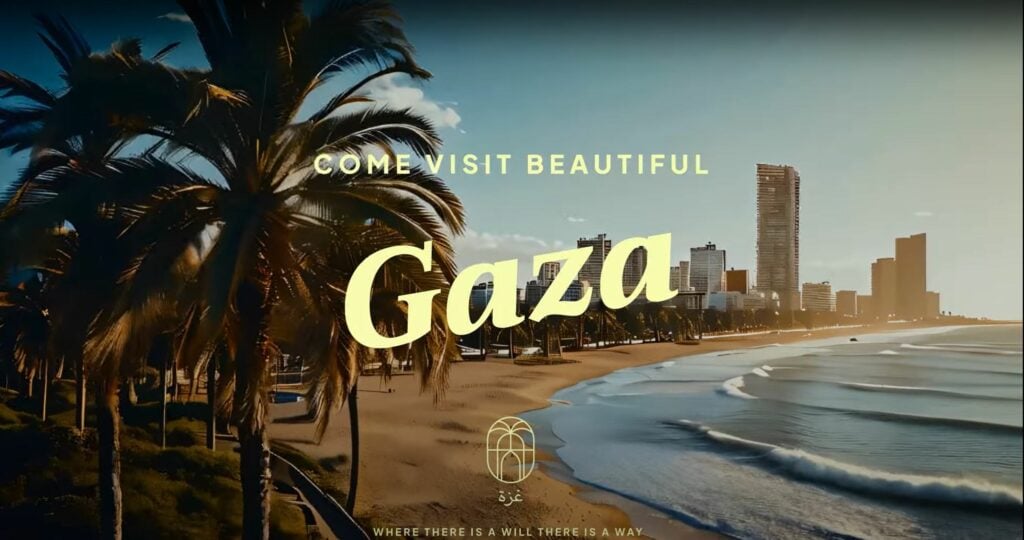 Controversial Come Visit Gaza Ad