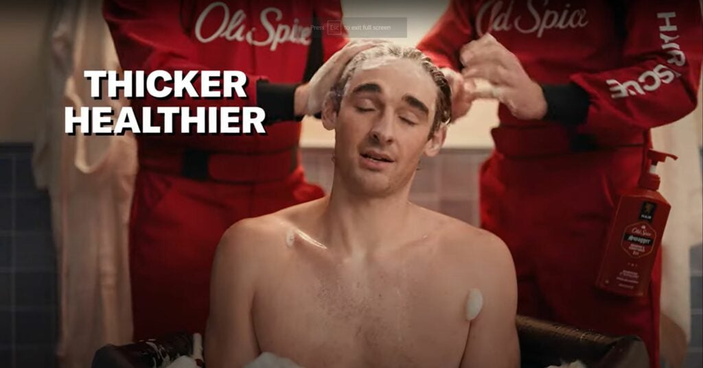 Old Spice ads 2024 - Hair Rescue Squad