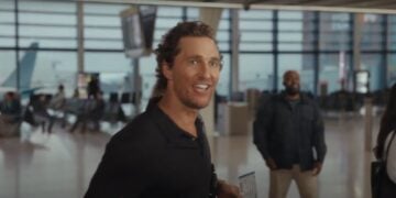 Salesforce's Super Bowl LIX 2025 commercial featuring Matthew McConaughey
