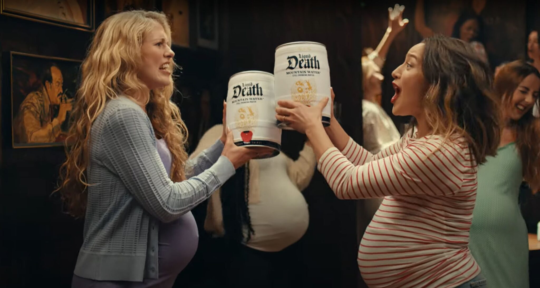 Kylie Kelce and Liquid Death Unveil 